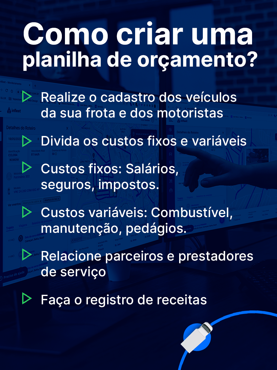 planilha de orçamento