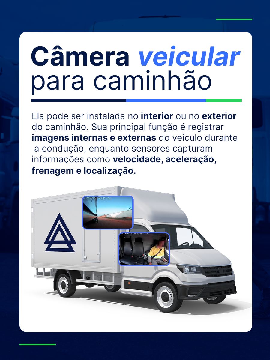 câmera caminhão