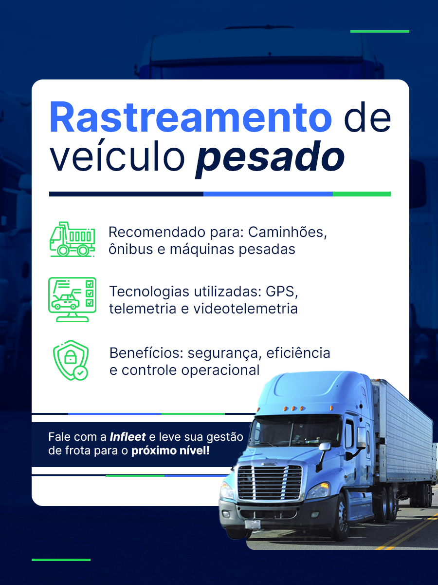 rastreamento de veículo pesado