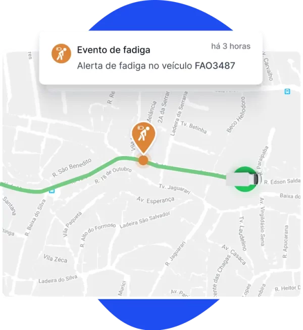 Videotelemetria evento de fadiga